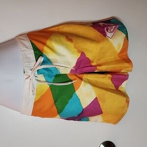 NWOT Roxy Boardshorts, Multicolor, Size 3